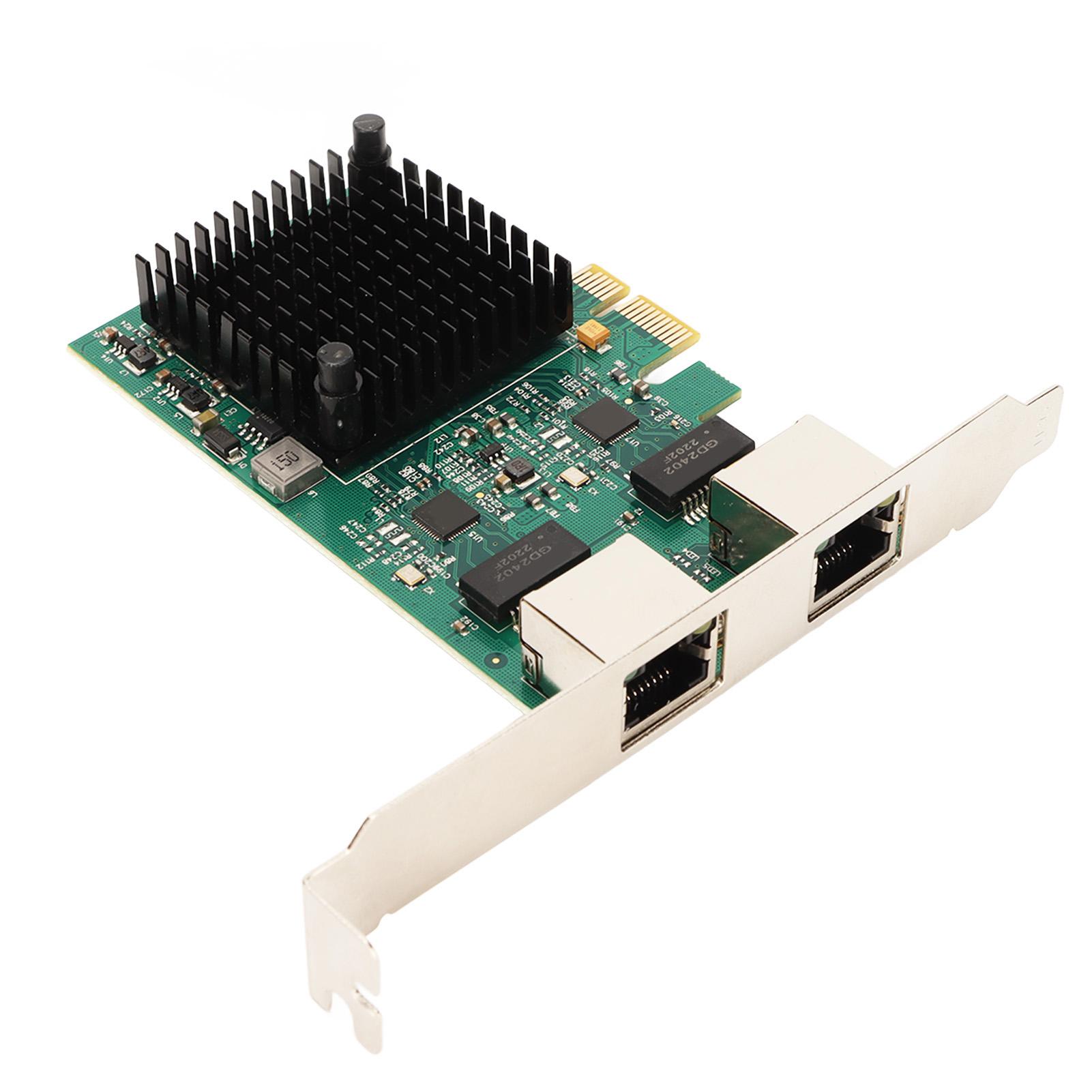 

Мережева карта PCIE X1 Двопортова 2.5G Порти RJ45 Мідна Ethernet LAN-карта Мережевий адаптер