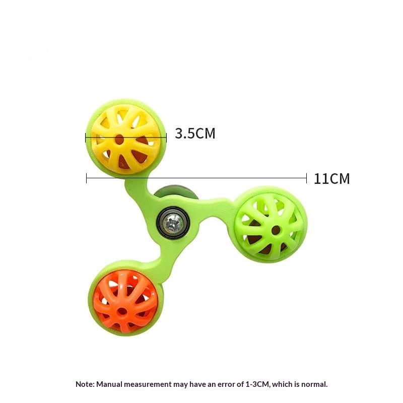 Papageienspielzeug Interaktives drehendes Windradspielzeug Vogelkäfigspielzeug für Papageien Drehend zur Stimulation Unterhaltung Spiel Kauen