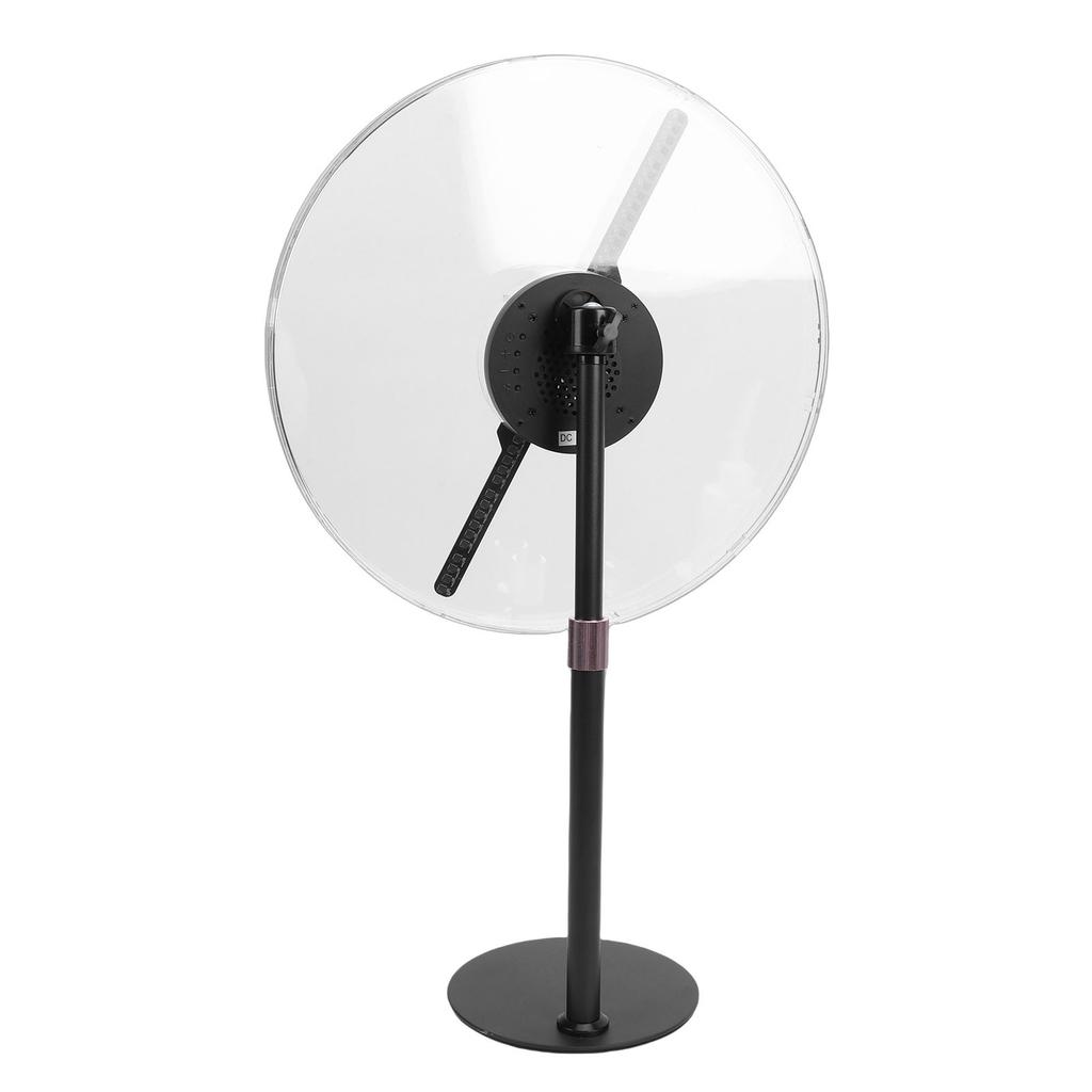 3D-Hologramm-Ventilator mit Abdeckung 12,59 Zoll 3D-Holografischer Ventilator-Projektor Werbedisplay mit Fernbedienung 234 LED-Perlen