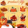 240 Pcs Thanksgiving Place Cards Fall Pumpkin Turkey Maple Leaf Acorn Thankful Table Seating Name Cards Thanksgiving Gratitude C