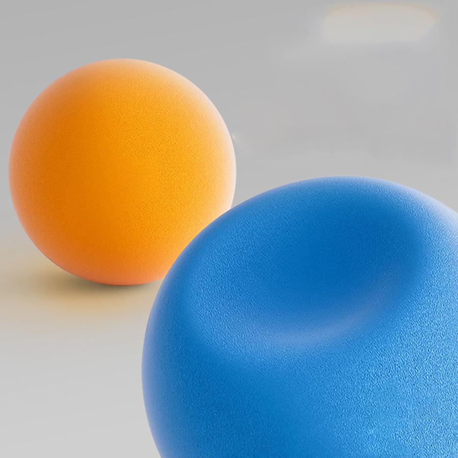 18cm Elastic Sponge Silent Basketball for Indoor Training Home Recreation Green Blue Yellow Orange Quiet Ball Perfect Gift JXB