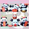 Adorable Pvc Panda Series Figure Ideal For Unique Home Decor And Charming Desk Accessories Gifts