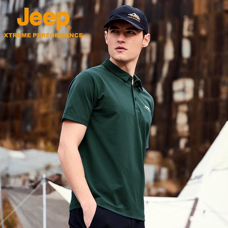 Jeep Men s Short Sleeve Polo Shirt XL/180