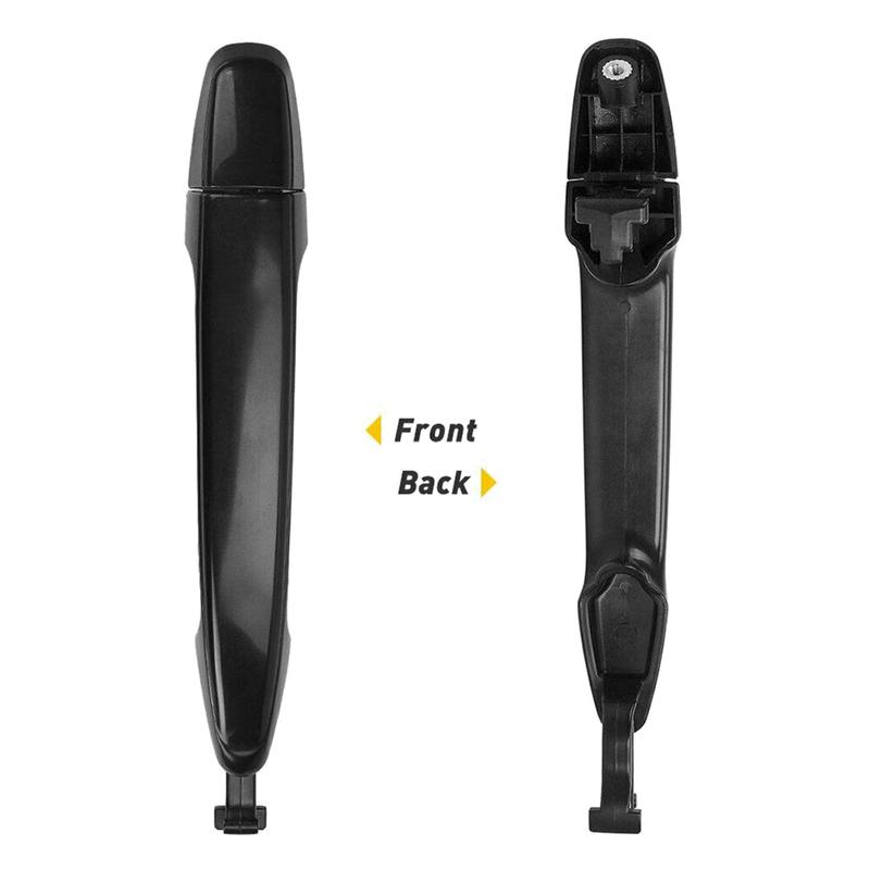 AA92-Exterior Rear Sliding Door Handle 69213-08020 For Toyota Sienna 2004-2010 Left/Right Driver/Passenger Side Black