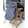 Leather Dressage Double Flap Changeable Gullets Saddle, Size 17", 17.5", 18"