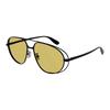 Bottega Veneta Yellow Pilot Unisex Sunglasses Bv1344s 002 61