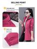 Women's Loose Fit Quilted Jacket - Winter 2025 Mid-Length Plus Size Casual Cotton Coat