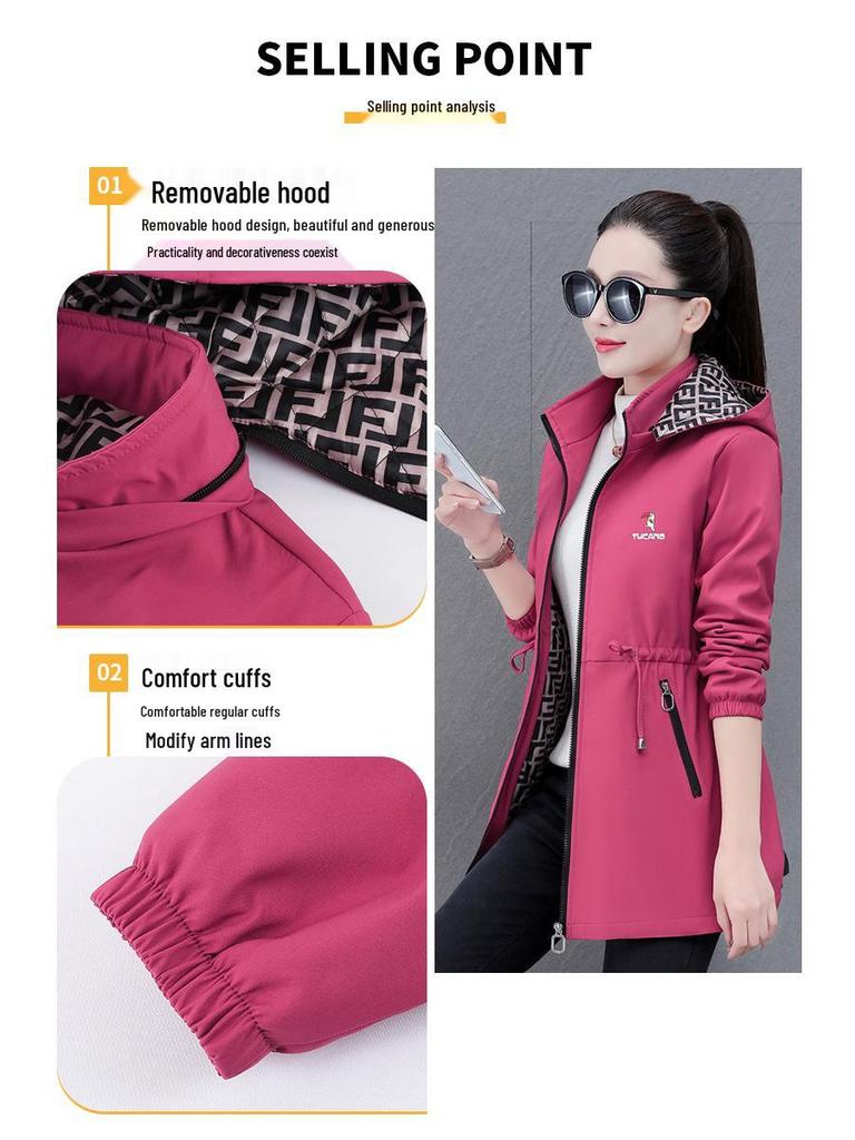 Women's Loose Fit Quilted Jacket - Winter 2025 Mid-Length Plus Size Casual Cotton Coat