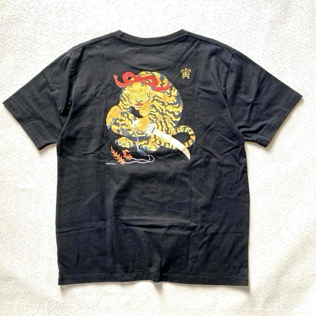 

[Б/У] Graniph Ayako Ishiguro x Graniph Tora Tora Art Коллаборационная футболка Черная M