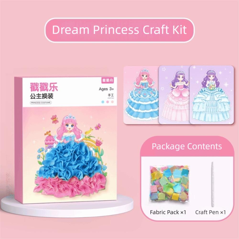 Poke Board Puncture Painting Kit DIY Craft Fabric Poking Art Art Craze Poke Drawing Craft  Dress Up