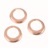 Oil Drain Plug Gaskets Metal Crush Washer Set Engine Sump Pan Seal for Automotive Oil Change Service