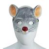 For Women Men Cosplay Accessory Halloween Masks Half Face Mask Mouse Face Cover 3D Animal Mask