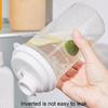 800ML Juice Cup Food Grade Minimalist BPA Free Clear Visual Design Beverage Mug Household Supplies