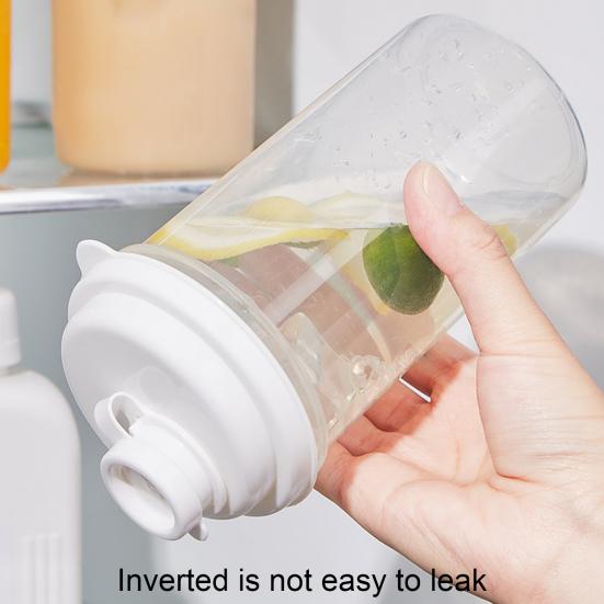 800ML Juice Cup Food Grade Minimalist BPA Free Clear Visual Design Beverage Mug Household Supplies