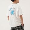 MLB T Shirts Unisex Ivory White Crew Neck Moderate 3ATSL1023-50IVS