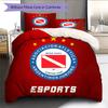 Argentinos Juniors  Pattern Bedding Quilt Set  Home Decoration  Gift (1 * Duvet Cover + 2 * Pillowcase  Without Core)