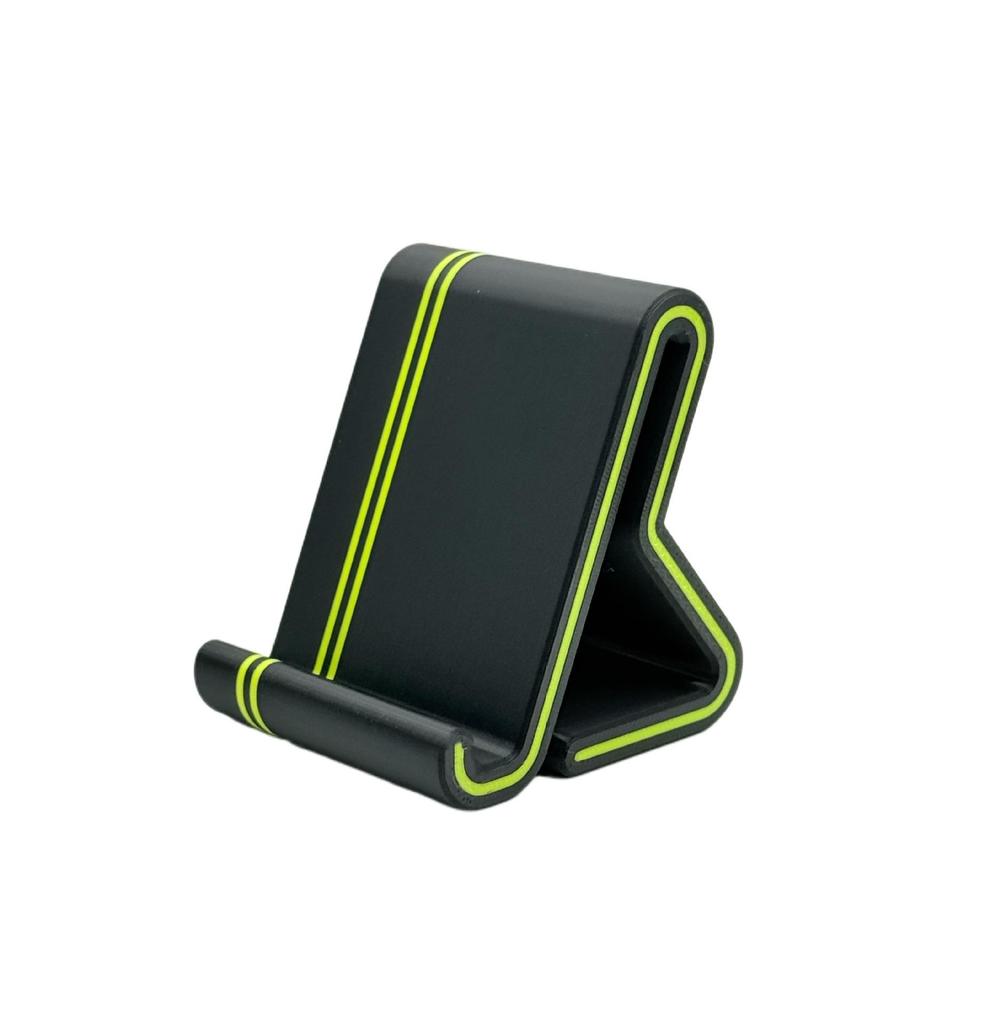 3D Printed Multifunctional Phone Holder: Portable Desktop Stand for Home, Office & Streaming