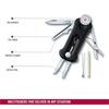 Victorinox Golf Negro Horquilla de Golf con Marcador y Reparador de Marcabolas Equipado con una Herramienta Deportiva de Bola Removible con 10 Funciones Herramienta, Herramienta, Marcador,