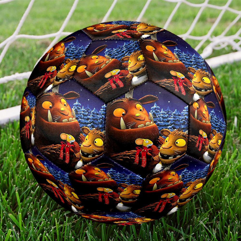 The Gruffalo Theme Size 5 Soccer Ball, Suitable for Both Indoor and Outdoor Matches, a Gift Suitable for Everyone.