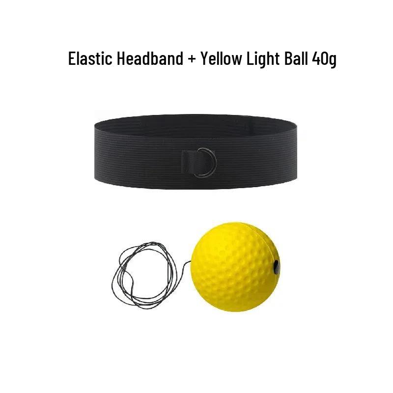 Boxing Headband with Speed Reaction Ball for Training and Stress Relief