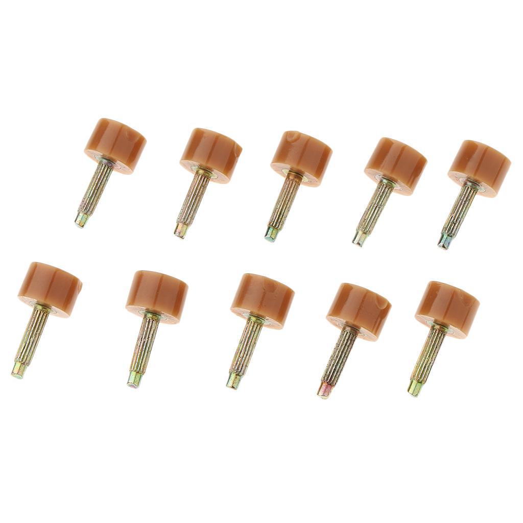 

Heel Dowel Plastic Heel Tip Replacement Wear Resistant Shoe Heeltaps Set for Repairing Footwear Heels