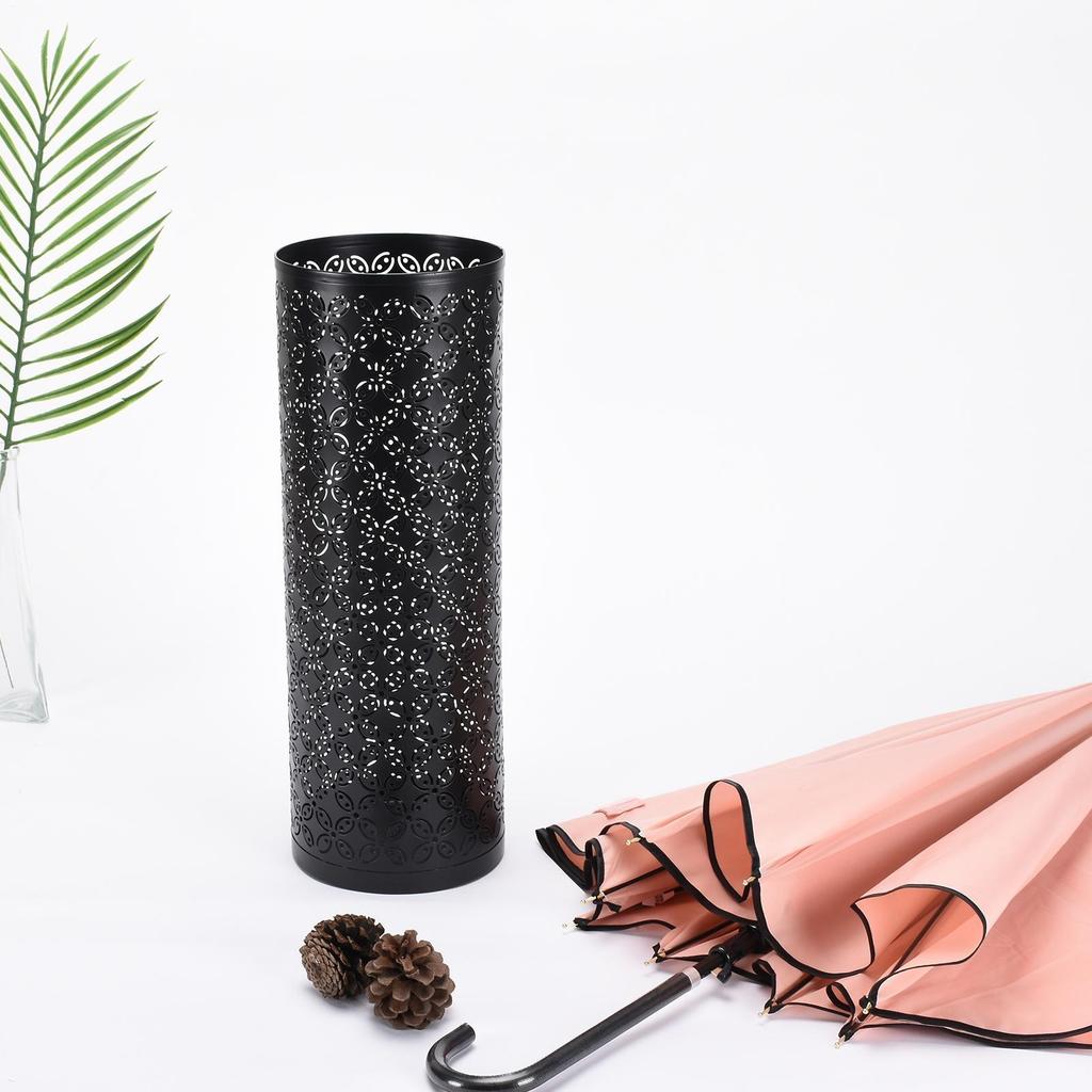 Metal Umbrella Storage Tube Wet Umbrella Drainage Stand Organizer  Home Umbrella Storage Tool for Office Entrances