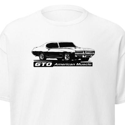 1969 Pontiac GTO Mens Muscle Car Enthusiast T-Shirt  Unisex T-Shirt