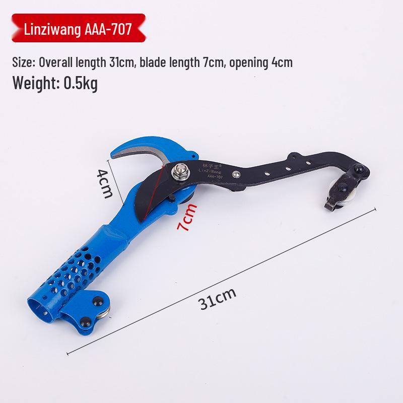 Telescopic High-Branch Pruner & Saw for Fruit Picking and Tree Pruning