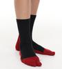WIOIW Tabi for and Set of 4 Men's Two-Toe Socks, Cotton, Sports, Commuting, School,