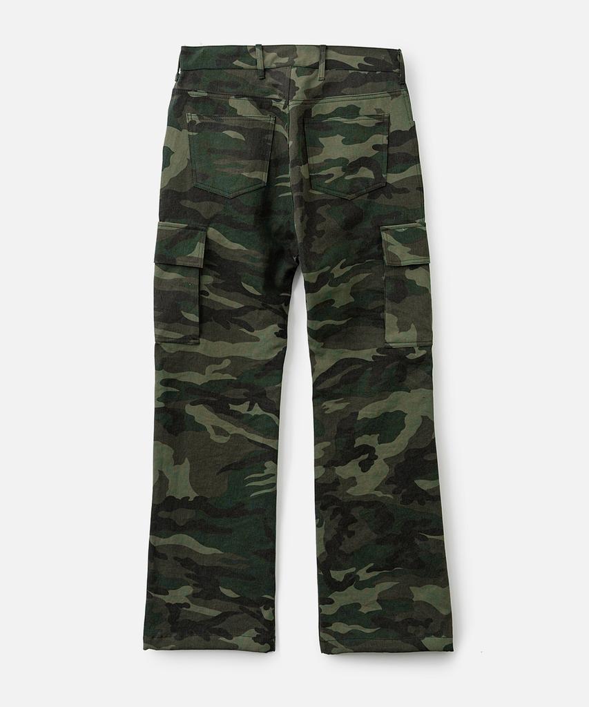 VASTIC Bootcut Camo Cargo Pants_Khaki