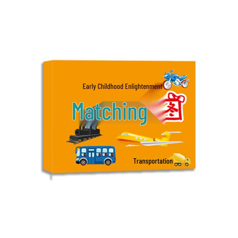 Douyin-Inspired Educational Puzzle Cards for Toddlers (1-3 Years) - Brain-Teasing Early Learning Toy