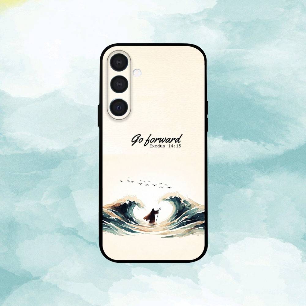 J-Jesus B-Bible Verse Phone Case For Samsung  A73,72,71,A52,51,40,41,A22,A32,31,A13, Soft Black Shell