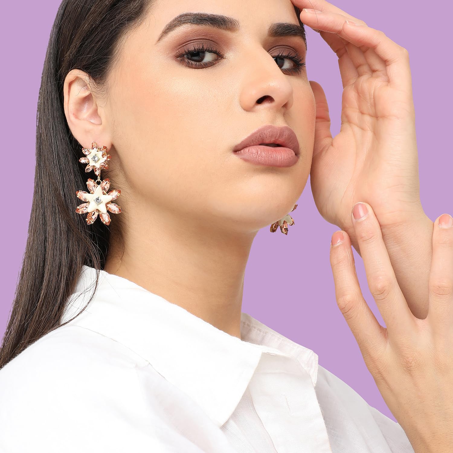 Серьги-подвески для женщин и девочек — фото 2