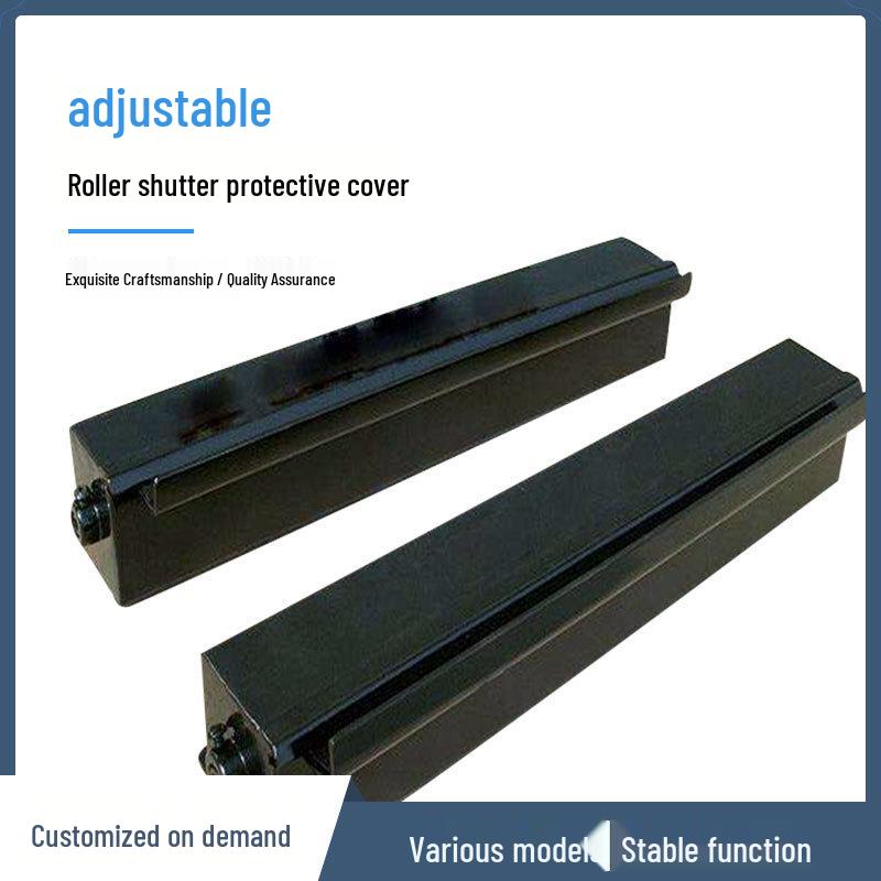 Automatic Retractable Roller Shutter Dust Cover for Machine Tool and Guide Rail, Bracket Type Housing. Roller Shutter Protective Cover