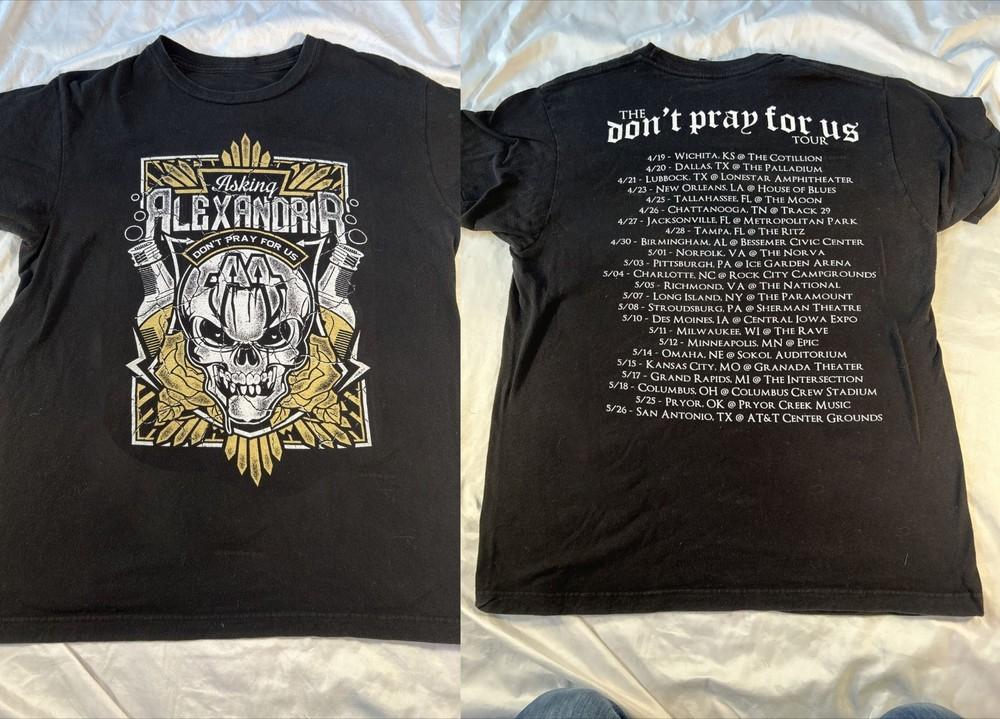 New Asking Alexandria Don039;t Pray For Us Gift For Fans Unisex S-5XL Shirt SS300 Unisex T-Shirt M