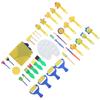 36Pcs Graffiti Tool Roller Sponge Brush Kit Stamps Antifouling Clothes Children Drawing Kit