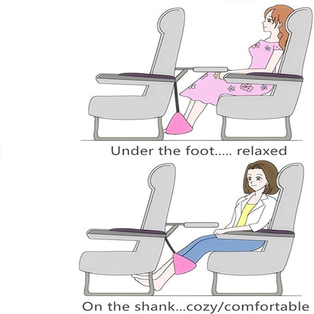 Ashibumi Leg Hammock Foot Strap Portable Footrest Office Foot Rest Pad Resting Hammock Foot Hammock