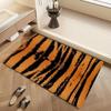 Leopardenmuster Fußmatte Nordischer Stil Schlafzimmer Wohnzimmer Fußmatte Haus Balkon Anti-Rutsch Alfombra