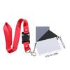 Lightweight 18Degree Digital White Black Gray Card Design For Accurate White Balance And Color Correction In Photos