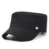 Spring Summer Middle-Aged Men's Net Cap Breathable Flat Cap Outdoor Sunshade Cap