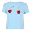 Never Fully Dressed Womens/Ladies Cherry Crew Neck T-Shirt