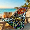 Manchester Personalized Text Beach Towel Super Soft Microfiber Quickdry Fabric Portable for SwimmingBeachCamping Travel Beach AccessoriesGym