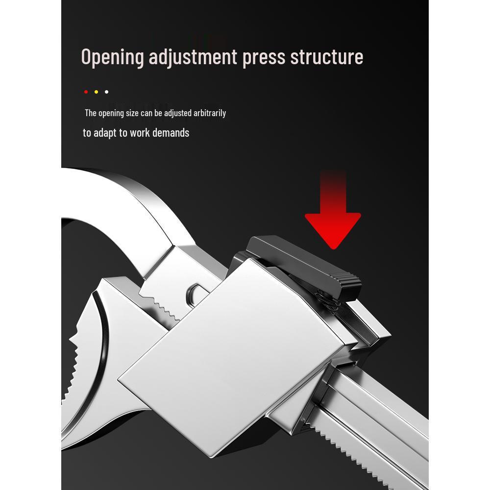 Adjustable Universal Plumbing Wrench for Bathroom and Radiator Installation