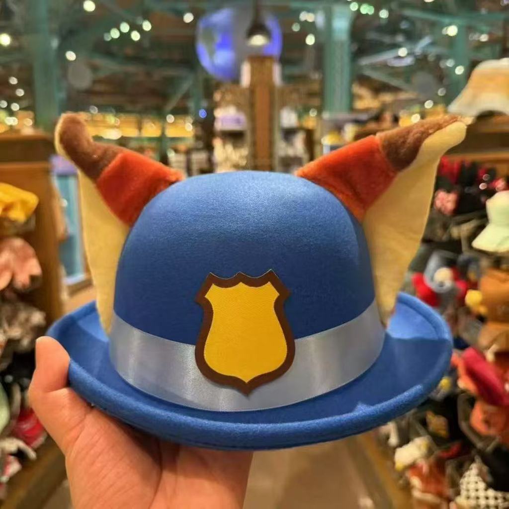 Zootopia Judy Hopps Nick Wilde Tier Cosplay Hut mit kurzem Schirm für Kinder