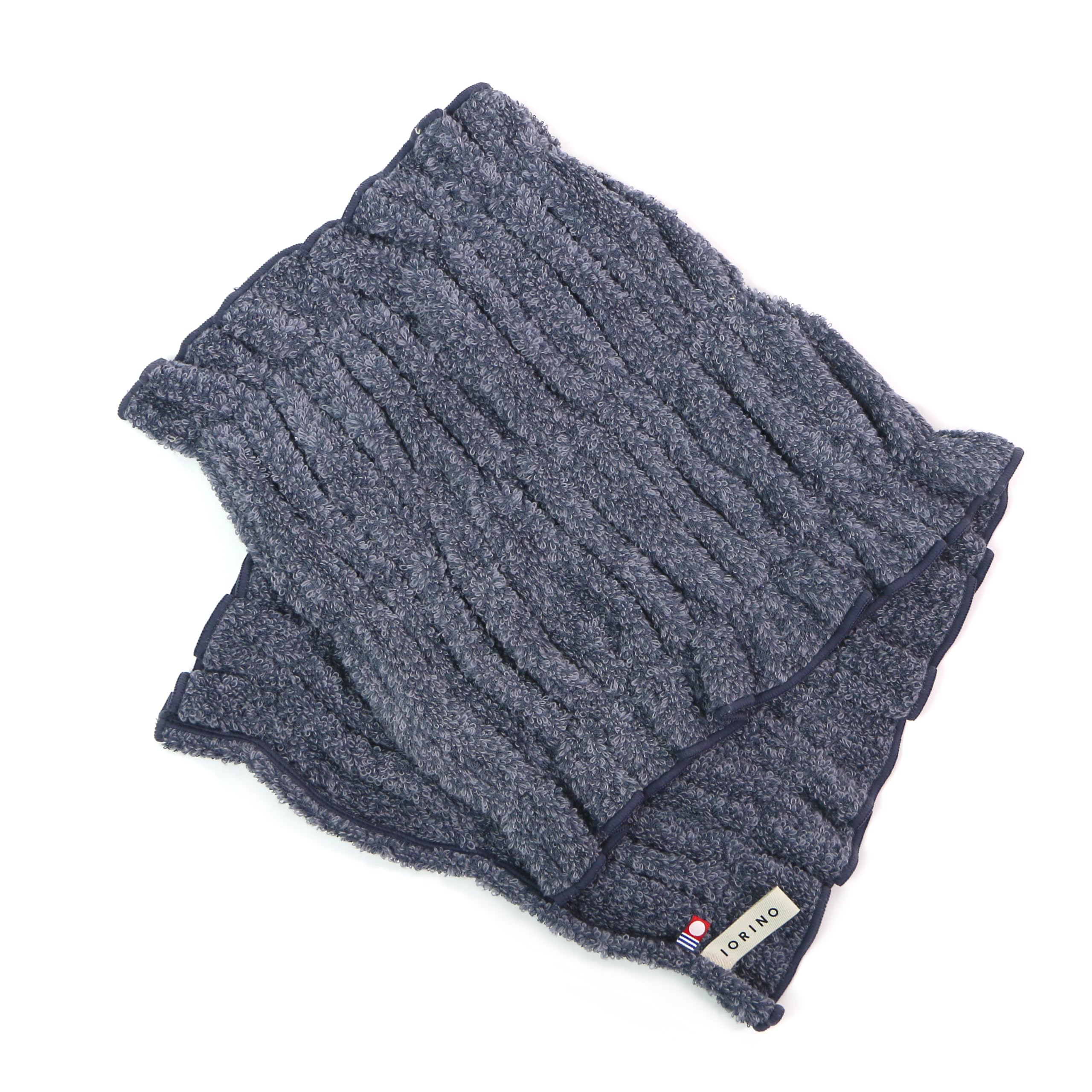 

Imabari Towel Iori IORINO/Soft Hair Drying Towel - Moisturizes and hugs your skin (Ink)