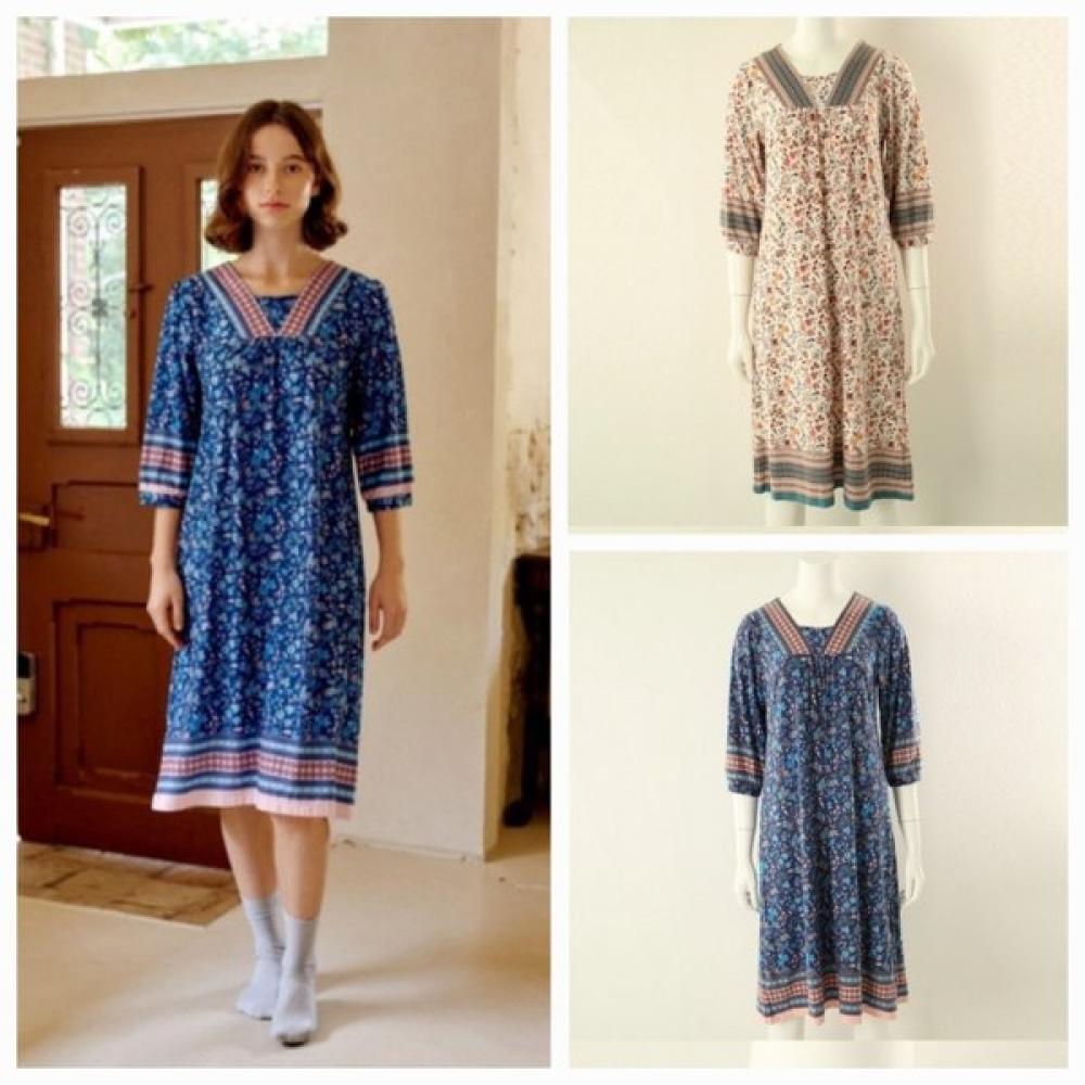 VenuS Women S Homewear dreSS Fleece polyeSter Vev2728l navy/85