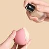 15/30Ml Empty Pump Bottle Glass Liquid Foundation Container Makeup Transparent Square Refillable Bottle Portable Pump Bottle