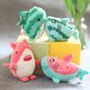 Adorable Shark Plush Keychain Cute Soft Toy For Backpacks And Key Rings