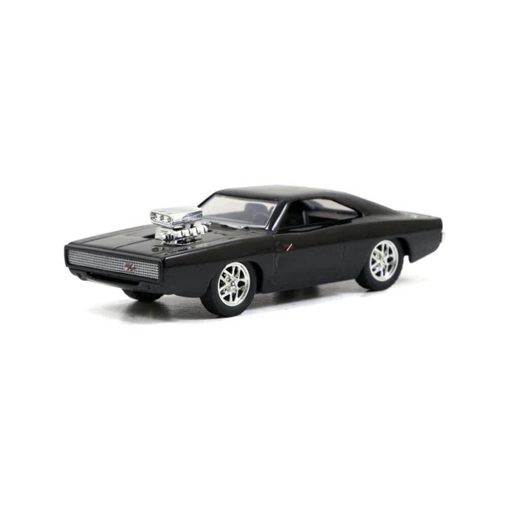 1:55 Rychle a zběsile Kovový model auta DOM's Dodge Charger RT STAVĚJ A SBÍREJ