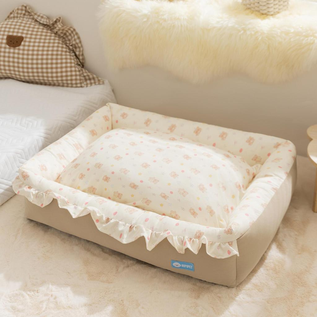 Cross-Border Dog Bed: Cozy Autumn/Winter Nest for Small Dogs & Cats